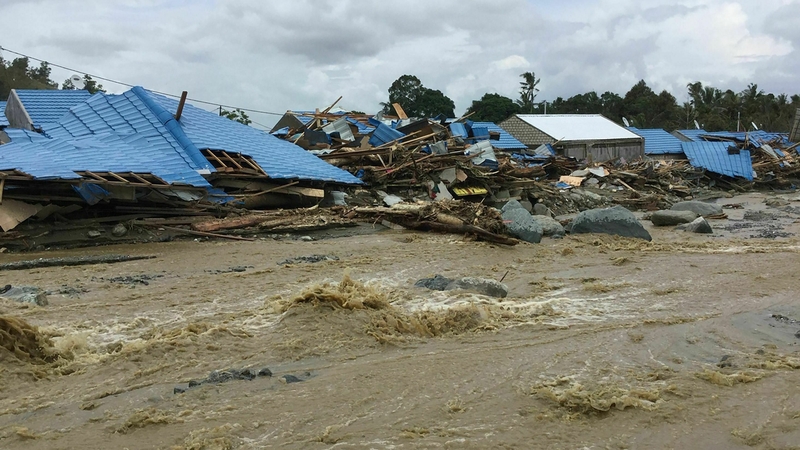 About 4,150 people are sheltering in six evacuation centres