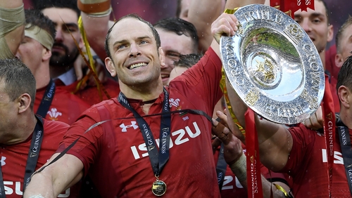 Alun Wyn Jones is in the running for the Player of the Championship award
