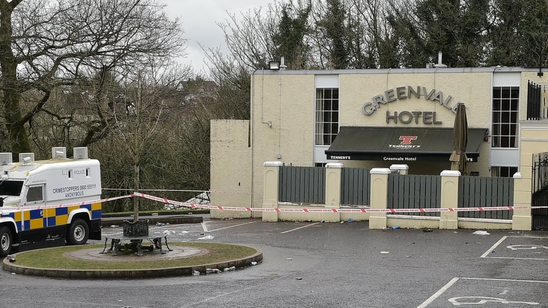 The incident happened at the Greenvale Hotel in Cookstown
