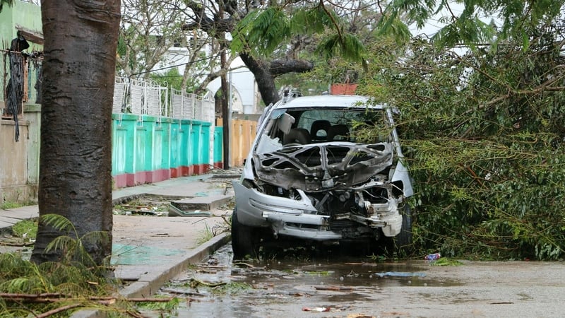 Vast areas of land have been flooded, while roads have been destroyed and communications disrupted