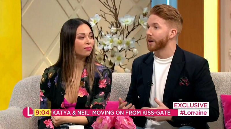 Katya and Neil Jones address Strictly "kiss-gate"