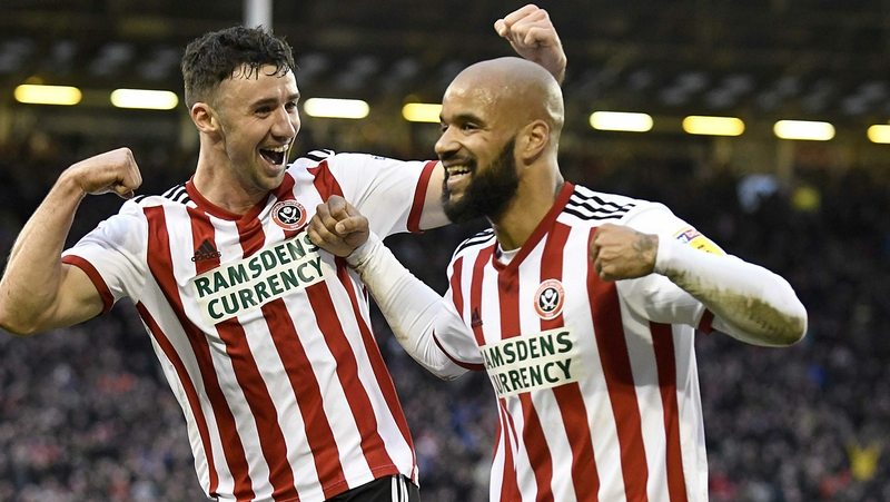 Three Irish goals gave Sheffield United the win at Hull