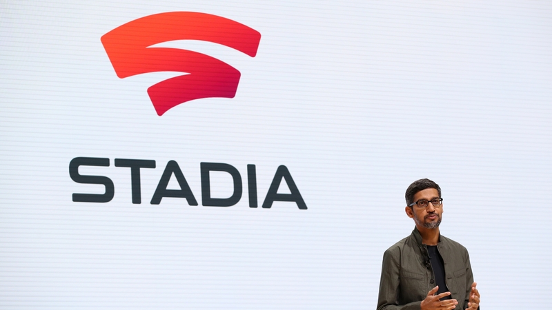 Google CEO Sundar Pichai launched a new browser-based video game streaming service at the Game Developers Conference last night