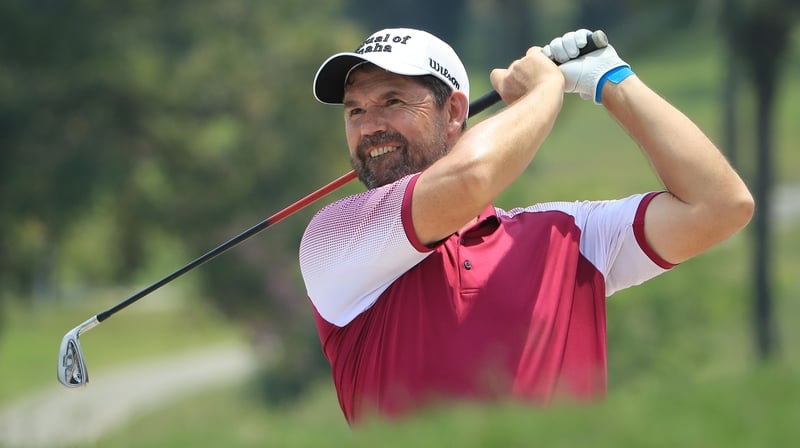 Padraig Harrington hasn't played since November