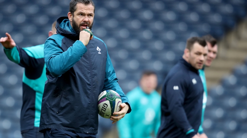 Andy Farrell takes over from Joe Schmidt after the Japan World Cup