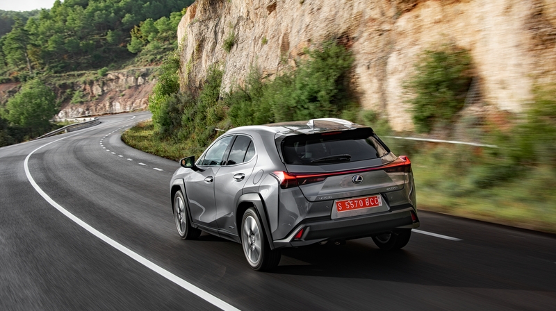 The UX price starts at €40,200.