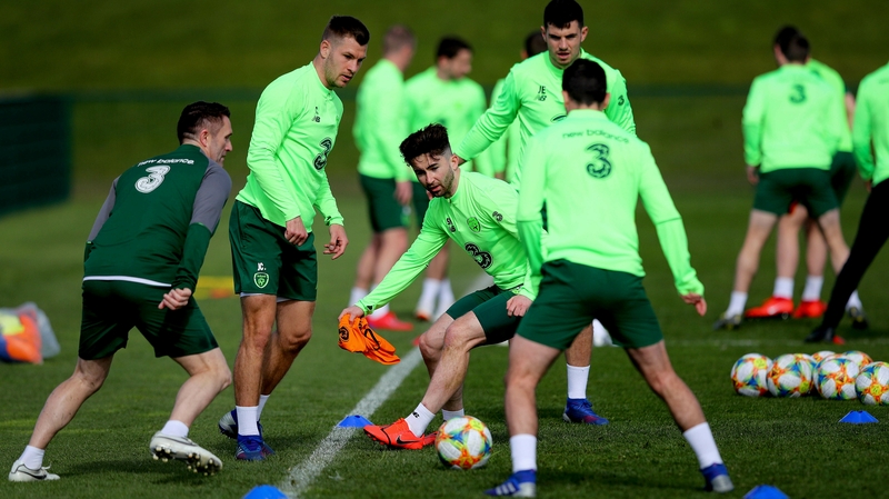 Sean Maguire will be looking to break his international duck against Gibraltar on Saturday