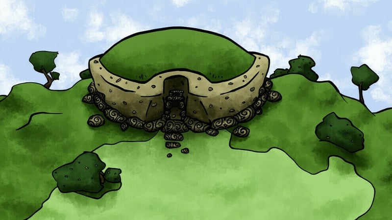 Newgrange as you've never seen it. Photo: Fadó