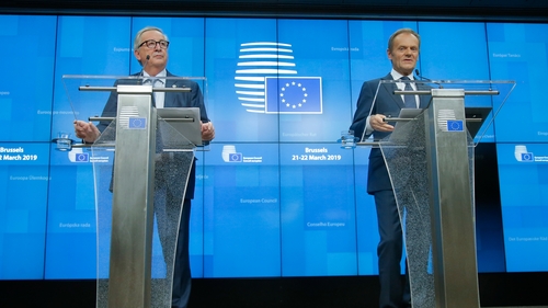 European Council President Donald Tusk said the EU had responded to the UK in a 'positive spirit'