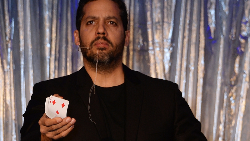 David Blaine is known for death-defying endurance acts