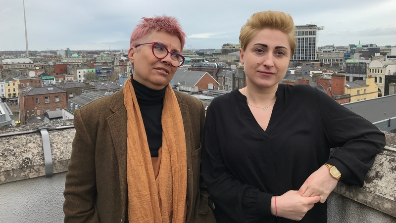 Beata Geppert and Izabela Mozdrzén are in Dublin this weekend to address Amnesty International's annual conference