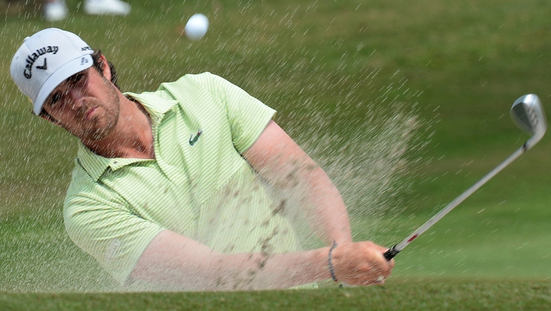 Nacho Elvira is two shots clear