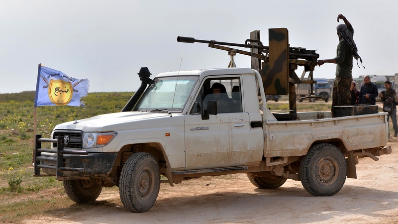 The SDF has been battling to capture Baghouz at the Iraqi border for weeks