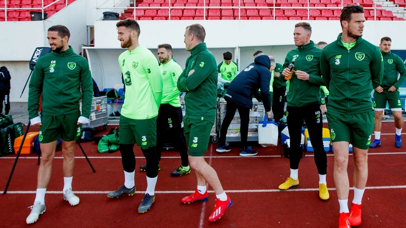 Matt Doherty and Conor Hourihane start against Gibraltar