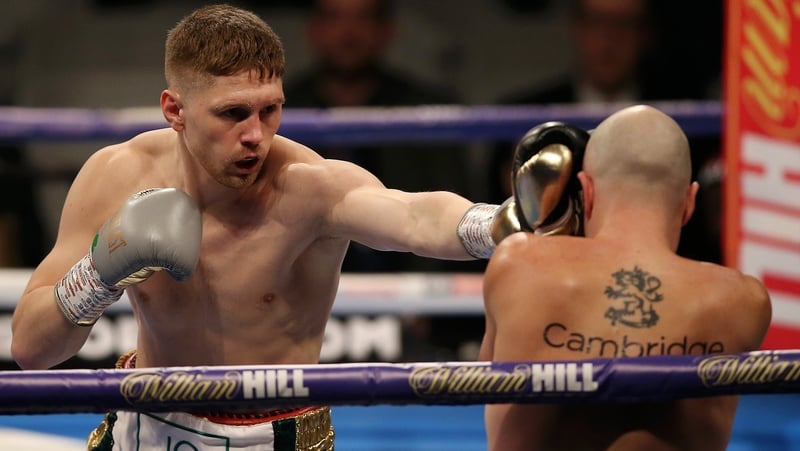 Jason Quigley in action