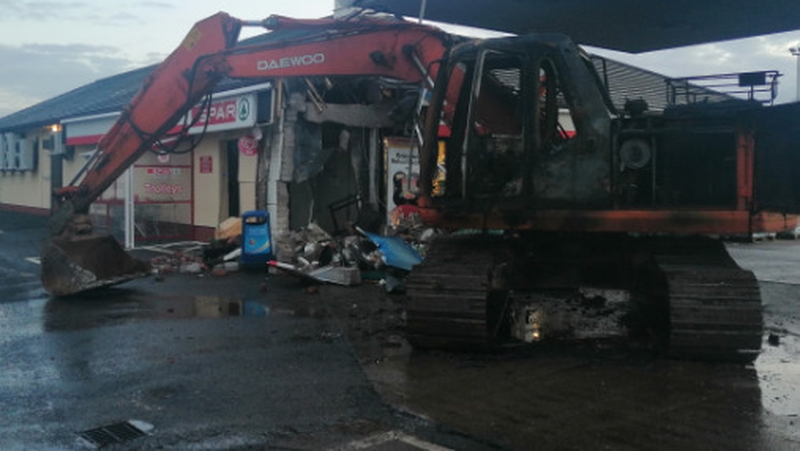 Investigation is underway after another theft in Irvinestown in County Fermanagh early this morning