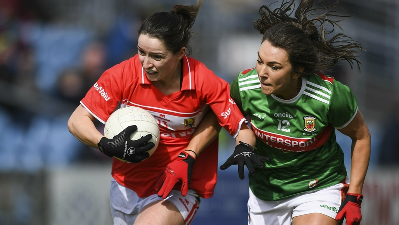 Eimear Scally leads the line for Cork