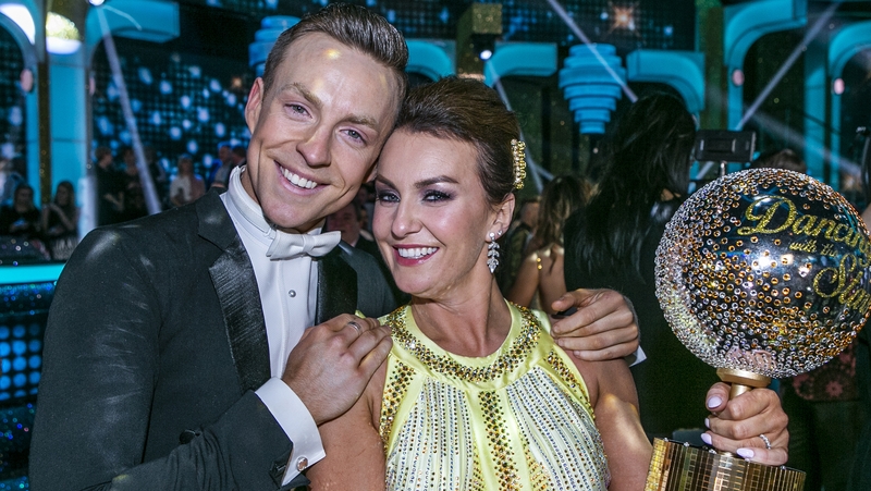 DWTS winners Mairead Ronan and her partner John Nolan