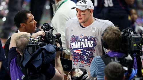 Rob Gronkowski holds the record for most receiving yards for a tight end in the post-season with 1,163