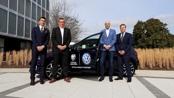 Stephen Kelly, Richard Dunne, Richie Sadlier and Darragh Maloney as it is confirmed that Volkswagen will sponsor RTÉ's coverage