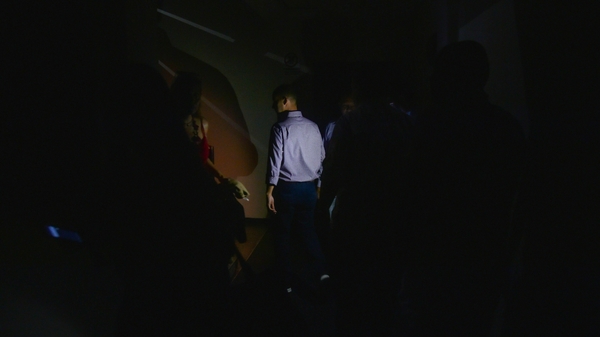 Power was out in much of eastern Caracas as well as downtown where most government ministries are located