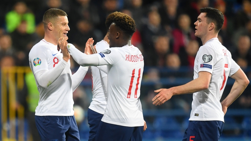 Ross Barkley scored twice for England