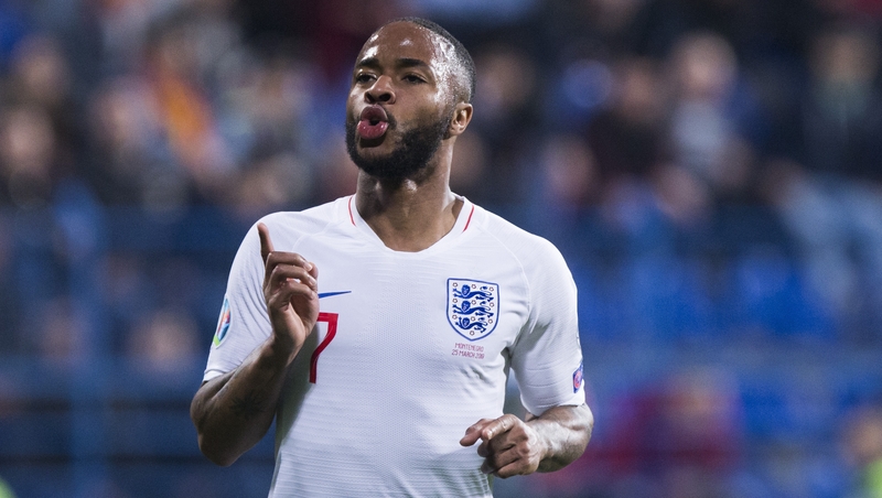 Raheem Sterling scored England's last goal