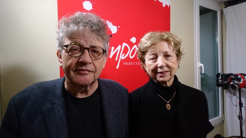Paul Muldoon and Poetry Programme host Olivia O'Leary