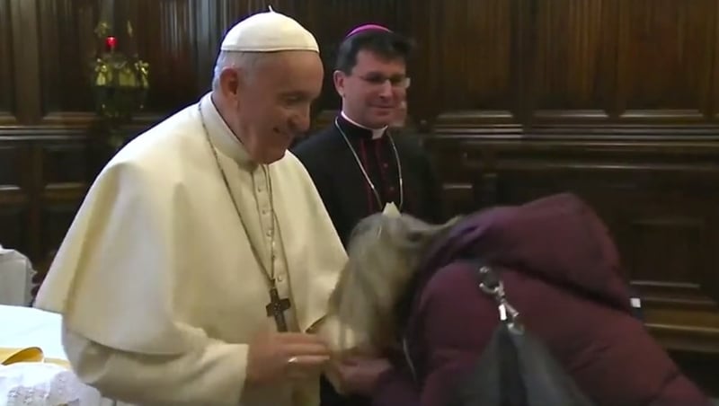 The incident has already entered the 'Catholic culture wars'