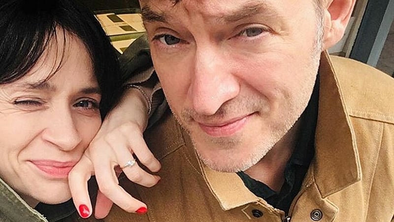 Charlene McKenna and Adam Rothenberg, image via Charlene McKenna/Instagram