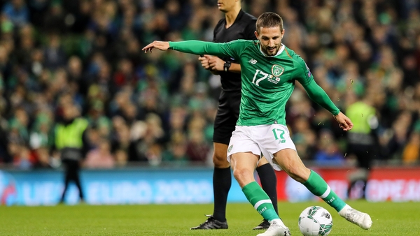 The Irish boss was impressed with the Cork man's performance