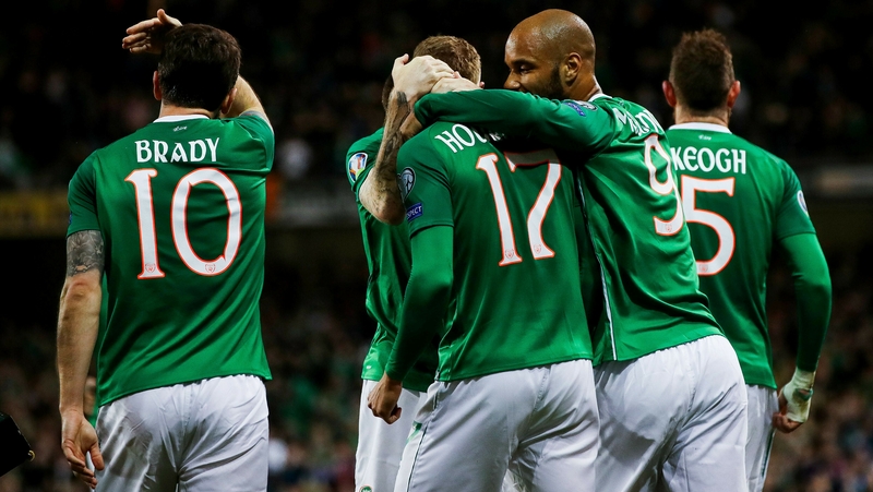 Ireland have maximum points in Group D following the opening two matches