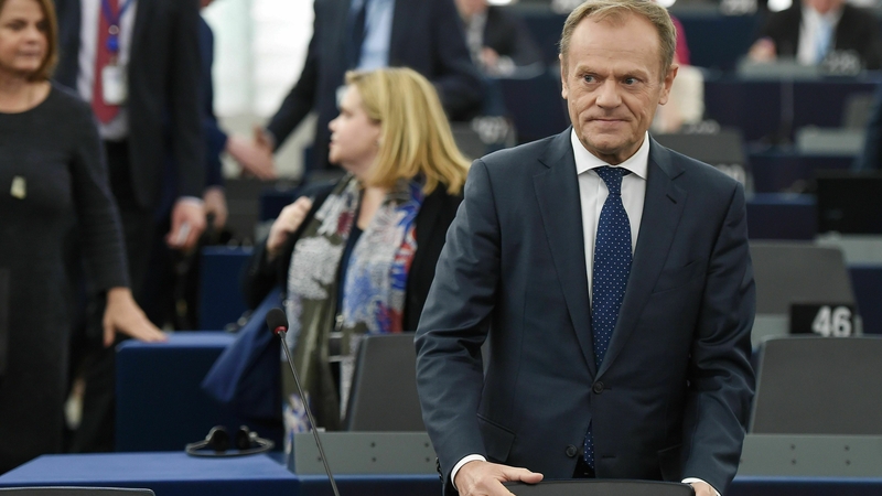 Donald Tusk described opposition to a long extension as 'unacceptable'