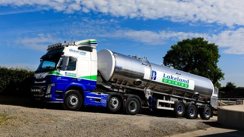 Lakeland Dairies said its group revenues increased by 5.3% to €810.5m last year