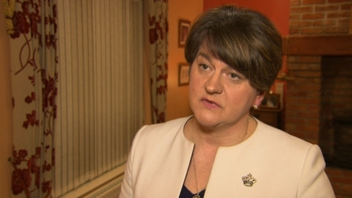 Arlene Foster says the will be no infrastructure at the Irish border after Brexit