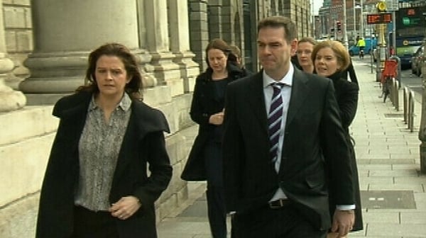 High Court heard the discussions between the Quinn family (pictured) and Irish Bank Resolution Corporation began late last week