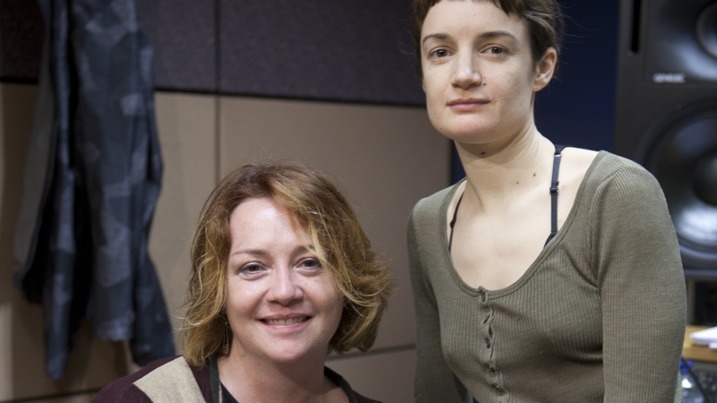 Writer Eimear McBride and actress Aoife Duffin feature in McBride's new radio work, 'Mouthpieces'