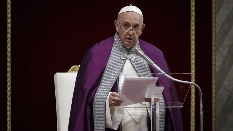 Pope Francis said the church "could not agree with everything some feminist groups propose"