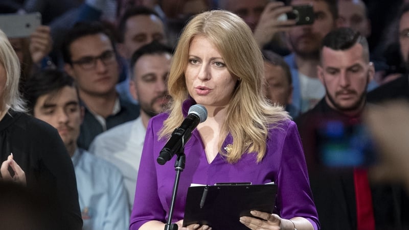 Zuzana Caputova has been elected Slovakia's first female president