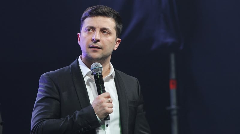 Just like that: Ukraine's new president Volodymyr Zelensky