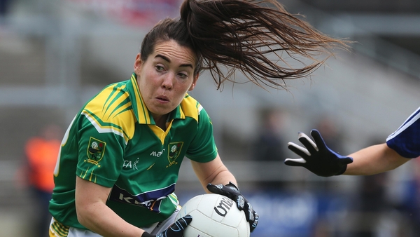 Sarah Houlihan in action for Kerry