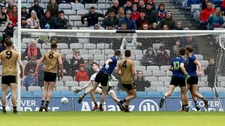 Matthew Ruane scores his sides first goal