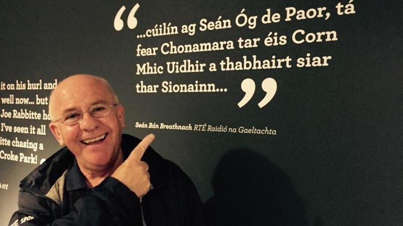 Seán Bán Breathnach in Croke Park