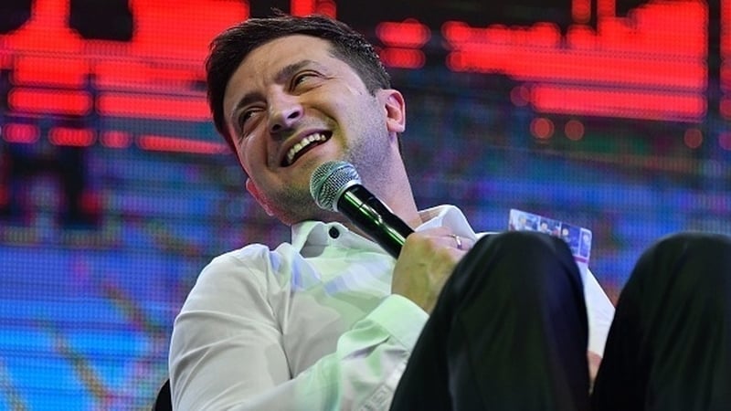 Volodymyr Zelensky looks set to become President of Ukraine