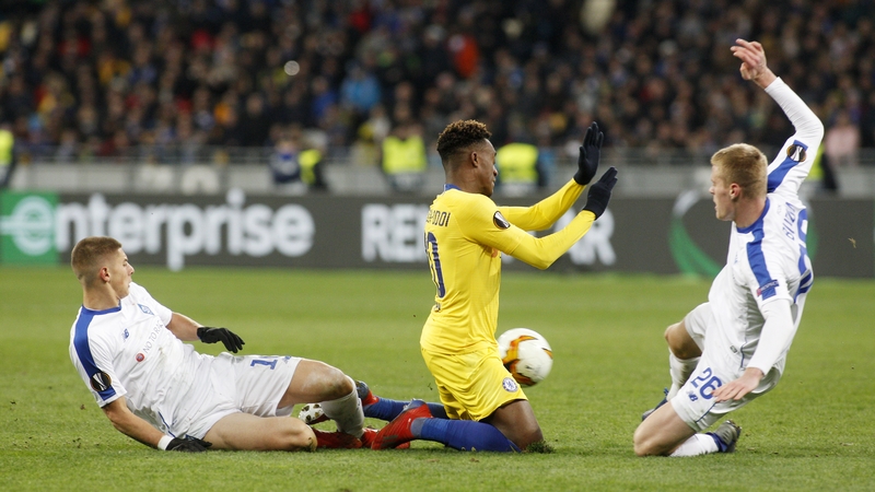 Kiev and Chelsea were both sanctioned for incidents in their game