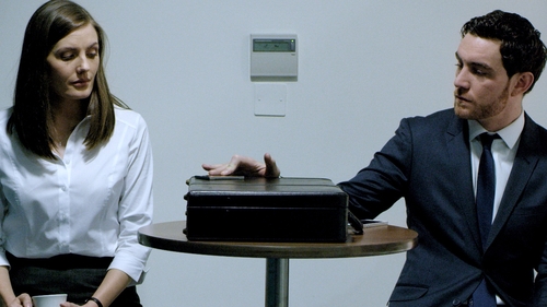 Sarah Carroll and Laurence O'Fuarain in The Limit Of