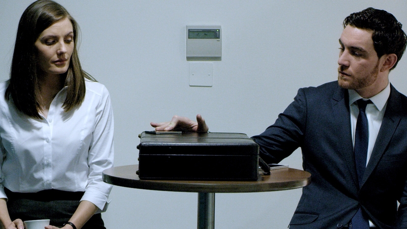Sarah Carroll and Laurence O'Fuarain in The Limit Of