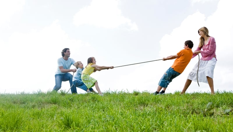 As the days get longer, exercising outside together is even more enjoyable