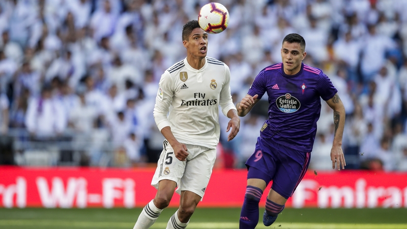 Raphael Varane has been at Madrid for eight years