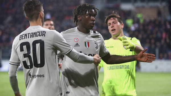 Juve defender Leonardo Bonucci claimed team-mate Kean should take "50-50" of the blame for the abuse he suffered in Cagliari